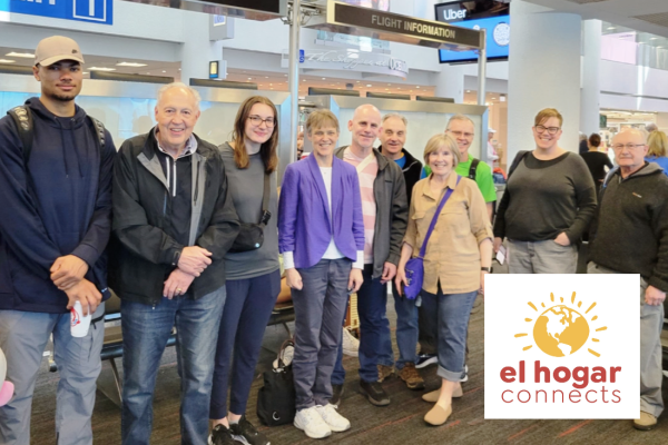 El Hogar Connects team departing